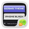 GO SMS Pro IPhoneBlack ThemeEX 1.0