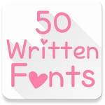 Fonts for FlipFont 50 Written APK