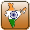 Map of India Icon Image