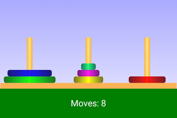 Tower Of Hanoi Program In C Using Graphics With Swift